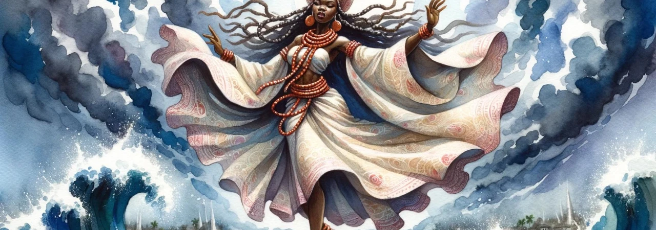 Orisha Nla - The goddess of fertility & feminine power.