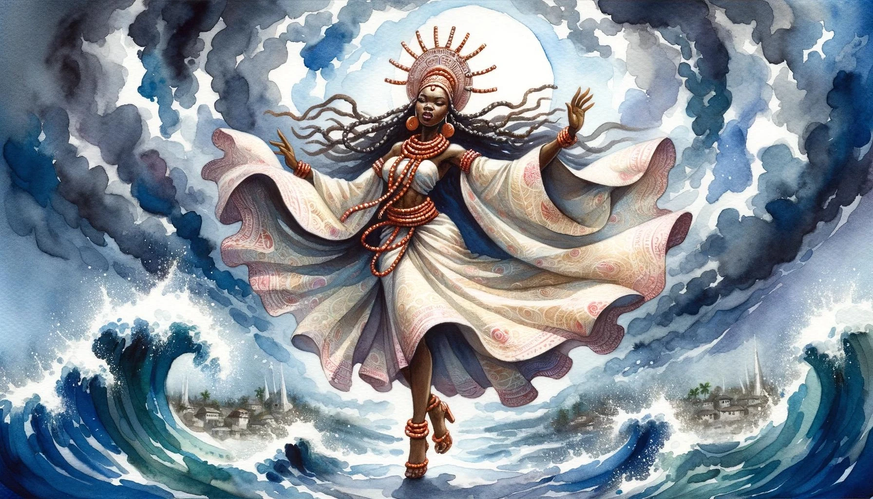 Orisha Nla - The goddess of fertility & feminine power. Orisha Nla - The goddess of fertility & feminine power.